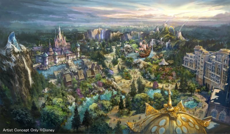 東京ディズニーシー大規模拡張プロジェクト 新テーマポート「ファンタジースプリングス」2024年春開業予定