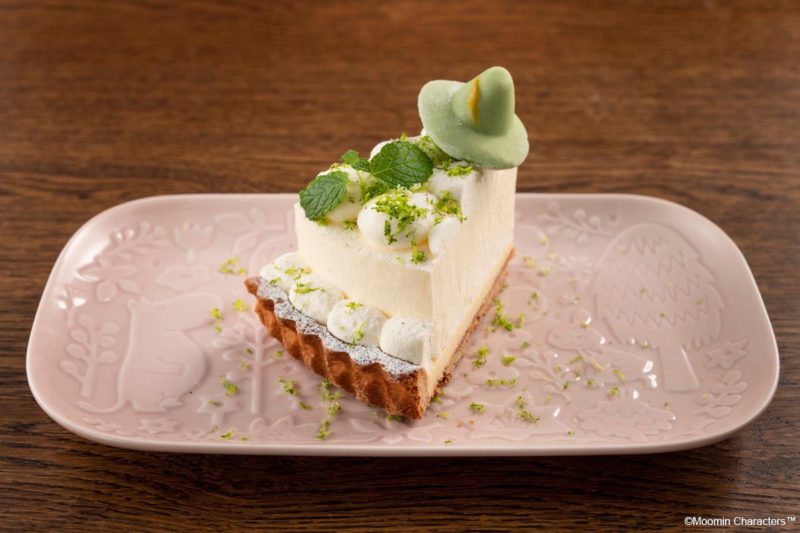 「ムーミンカフェ 軽井沢」スナフキンへ贈るライム香るレアチーズケーキ