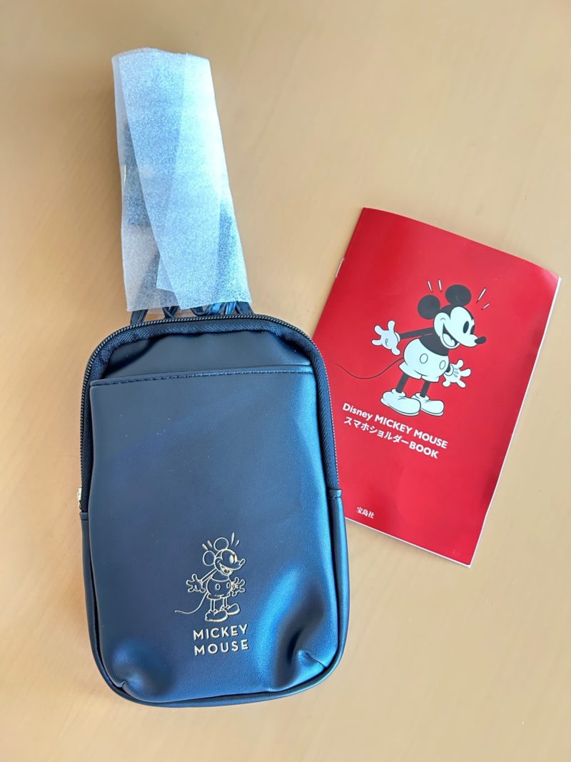 これは可愛くて使える！宝島社の「Disney MICKEY MOUSE スマホショルダー BOOK」をご紹介！