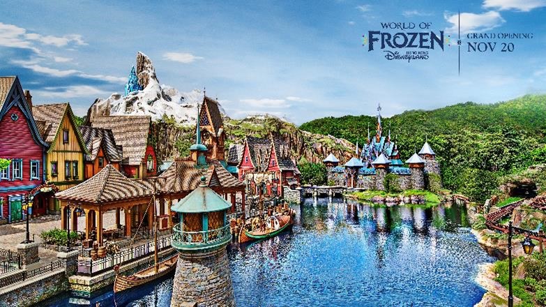 「アナと雪の女王」新テーマエリア「ワールド・オブ・フローズン」が2023年11月20日（月）「香港ディズニーランド・リゾート」にオープン！