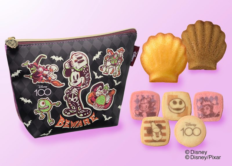 「銀座コージーコーナー」でも、ポーチの付いたディズニー100テーマのハロウィン限定焼菓子が販売中！