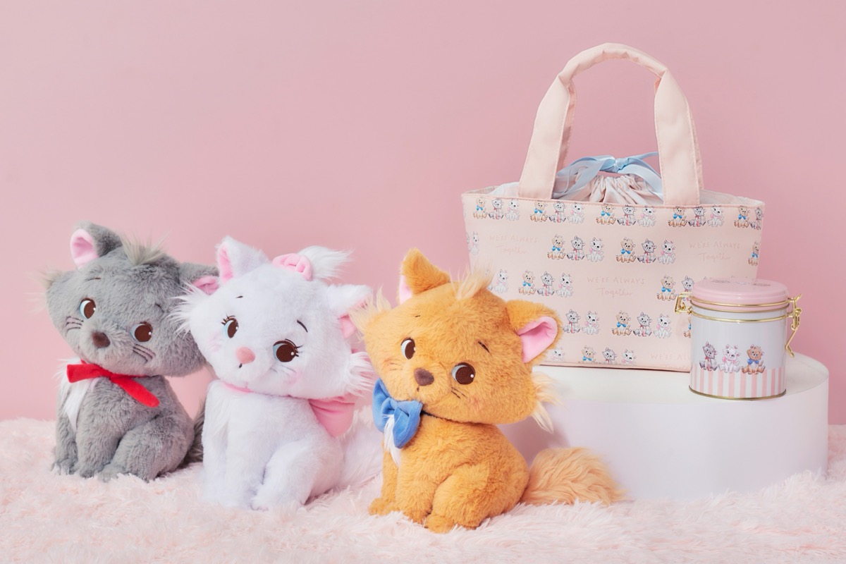 お顔厳選！おしゃれキャットマリー♡ぬいぐるみキーチェーン♡TWEED