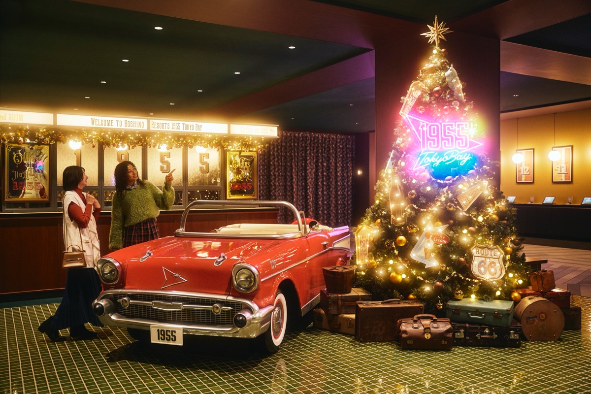 「1955 東京ベイ」シュワッとはじけるオールドアメリカンなクリスマスイベント「OLDIES COLA HOLIDAY 1955」今年も開催