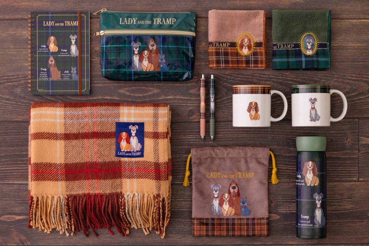 東京ディズニーリゾートにディズニー映画『わんわん物語』をテーマにしたグッズが登場！