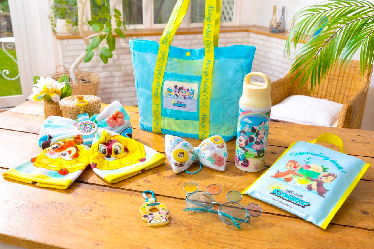 東京ディズニーリゾートで夏を満喫！「Hello Hello SUMMER!」ビーチを楽しむミッキーたちの新作グッズが登場