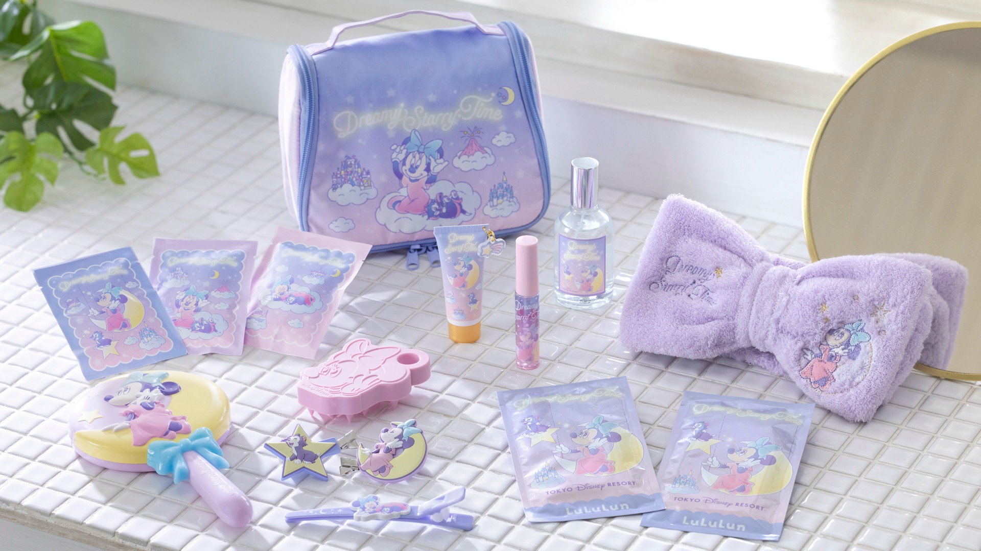 夜空の下でうっとり♪ミニー＆フィガロのやわらかな色合いに癒されるリラックスタイムグッズが新登場！