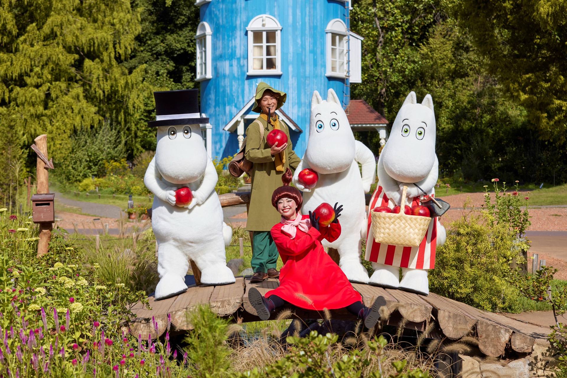 秋のムーミンバレーパークで「収穫祭」開催！新キャラクター登場や「ヨクサル」気分の湖上テラス、夜のイルミネーション＆花火まで見どころ満載