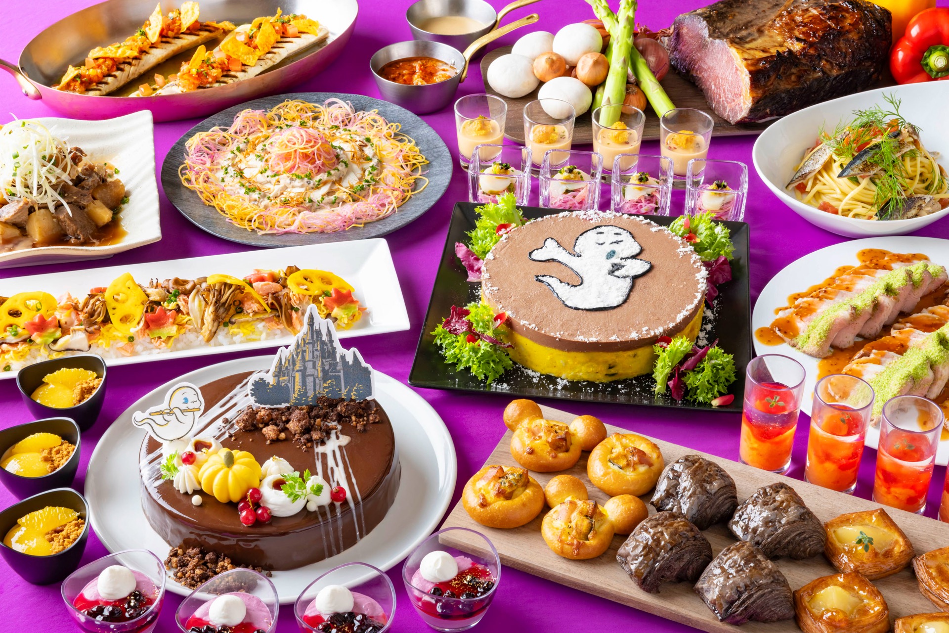 【ディズニーホテル】秋の味覚とゴーストの競演！「ディズニー・ハロウィーン」スペシャルメニューが9月15日（火）より期間限定で登場